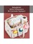Anne Bebek Hastane Seti - Bölmeli Bebek Bakım Çantası, Fermuarlı Valiz Organizer, Emzirme Yastığı 4
