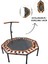 135 cm Katlanabilir Sekizgen Step Trambolin Tutunmalı Trambolin CKS66 1