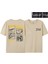 Japon Retro Moda Balık T-Shirt Erkek Kadın Kısa Kollu Boy Gevşek Bf Tarzı Çift Öğrenci Yarım 1