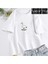Aptal Kaz T-Shirt Kadın Trendy Unisex T Gömlek Yaz Pamuk Kısa Kollu Komik Kaz Tişörtleri Üstl 1