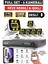 Sesli - 6 Kameralı Fullhd Gece Renkli ve Işıklı Güvenlik Kamerası - Kamera Seti 500GB Disk 1