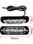12-24V 12W 4led Sarı Yan Işıklar Araba Uyarı Sis Işıkları Arıza Acil Durum Işıkları Sinyal Işıkları LED Yan Işıklar (Yurt Dışından) 5