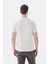 Ekru Slim Fit Düğmeli Polo Yaka T-Shirt 4
