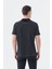 Siyah Slim Fit Çizgili Pamuk Polo Yaka T-Shirt 4