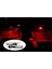 2 Adet Araba Işık LED Iç Atmosfer Işığı Dekorasyon Lambası Ortam Ayak Işığı Honda Civic 10TH 2018-2020 Kırmızı (Yurt Dışından) 4