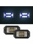 40W LED Off-Road Çalışma Işığı Dikdörtgen x Sis Lambası Araba Kamyon Atv Römork Motosiklet Için Mavi Işık (Yurt Dışından) 3