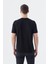 Siyah Slim Fit Bisiklet Yaka T-Shirt 4
