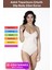 Iz Saklayan Lazer Kesim Etkili Push-Up Askılı Toparlayıcı Çıtçıtlı Slip Body Zıbın Korse 1