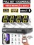 Sesli - 4 Kameralı Fullhd Gece Renkli ve Işıklı Güvenlik Kamerası - Kamera Seti 1tb Disk 1