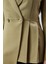 Haki Regular Fit Pile Detaylı Blazer Ceket 4