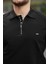 Fermuarlı Polo Yaka Kompak Tshirt 2