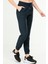 Lacivert Regular 100% Pamuklu Lastik Paça Kadın Basic Eşofman Alt SD1001 2