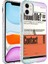 Apple iPhone 11 Kılıf Airbag Kenarlı Renkli Desenli Silikon Vrdr Elegans Kapak-No6 1
