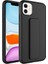 Apple iPhone 12 Uyumlu Vrdr Qstand Kapak-Kırmızı 4