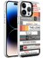 Apple iPhone 14 Pro Max Kılıf Desenli Vrdr Silver Sert Kapak-Mottolar 1