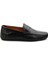 Siyah Leather Erkek Loafer Ayakkabı E01547008143 1