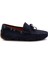 Lacivert Leather Erkek Loafer Ayakkabı E01502202402 1