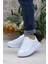 B-150 Beyaz Rahat Kalın Taban Sneaker Erkek Spor Ayakkabı 3