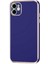 Apple iPhone 12 Uyumlu Vrdr Bark Kapak-Lacivert 1