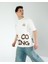 Oversıze Unisex Baskılı T-Shırt Intrusıon Ecrou 4