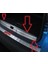 Renault Captur Uyumlu 2014 2017 Arka Tampon Eşiği Krom 1