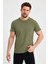 Erkek Çok Renkli T- Shirt Regular Fit Rahat Kesim Bisiklet Yaka Basic Tişört 2