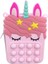 E Stili Yeni Unicorn Basit Dimple Messenger Çanta Oyuncağı Itiş Balonu Anahtarlık Cüzdan - Türkçe (Yurt Dışından) 4
