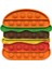 Hanbao Tarzı Çocuklar ve Yetişkinler Için Burger + Patates Oyuncağı Bas Pop It Fidget Oyuncak Sıkıştırma Duyusal Oyuncak Push Pop Kabarcık Fidget Duyusal Oyuncak (Yurt Dışından) 1