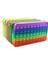 F19X4X9.5CM Stili Çocuklar Için 2ın1 Büyük Popete Kalem Kutusu Çanta Patlayan Fidget Oyuncaklar Basın Balonu Sıkma Oyuncak Seti Pop Hesap Makinesi Figet Oyuncak Çocuk (Yurt Dışından) 4