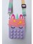 Altın Tarzı Renkli Unicorn Madalyon Cüzdan Bayan Çanta Silikon Basit Dimple Çapraz Çanta Kızlar Için Fidget Oyuncakları Itme Kabarcıkları Oyuncakları - (Yurt Dışından) 1