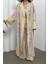 Desenli Keten Kimono Alt Üst Takım 6