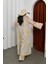 Desenli Keten Kimono Alt Üst Takım 7