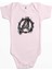 Avengers Logo 2 Pembe Renk Bebek Body Zıbın 1