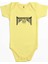 Rammstein Wall Sarı Renk Bebek Body Zıbın 1