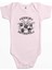 Avenged Sevenfold Smile Skulls Pembe Renk Bebek Body Zıbın 1