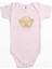 Roman Empire Emblem Pembe Renk Bebek Body Zıbın 1