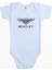 Bentley Logo Mavi Renk Bebek Body Zıbın 1