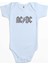 Ac Dc Logo Classic Mavi Renk Bebek Body Zıbın 1
