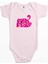 Pink Floyd Black Text Pembe Renk Bebek Body Zıbın 1