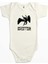 LED Zeppelin Black Angel Ekru Renk Bebek Body Zıbın 1