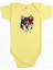 Wolf Color Sarı Renk Bebek Body Zıbın 1
