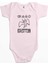 LED Zeppelin Zoso Pembe Renk Bebek Body Zıbın 1