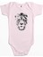 Lion Face Pembe Renk Bebek Body Zıbın 1