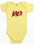 Slayer Logo Classic Sarı Renk Bebek Body Zıbın 1