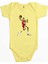 Air Jordn Grafiti Sarı Renk Bebek Body Zıbın 1