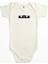 Lebron J. Logo Ekru Renk Bebek Body Zıbın 1