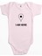 I Am Here Pembe Renk Bebek Body Zıbın 1