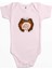 Gojira Le Efant Sauvage Pembe Renk Bebek Body Zıbın 1