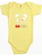 Baby Bad Panda Sarı Renk Bebek Body Zıbın 1