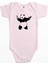 Panda Guns Pembe Renk Bebek Body Zıbın 1